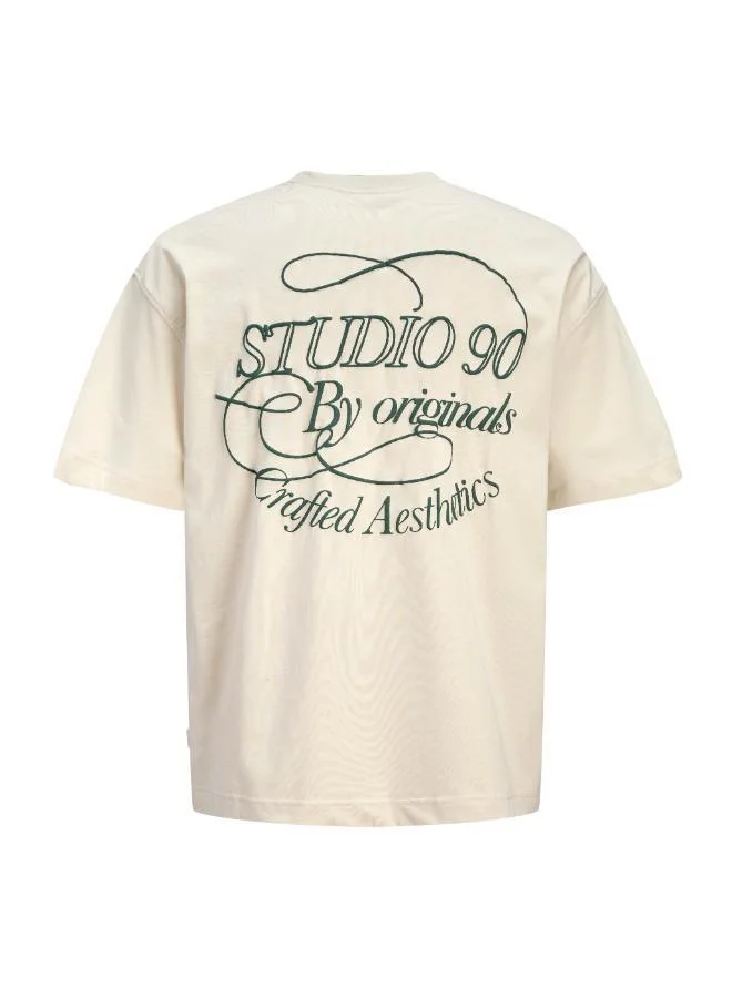 JACK & JONES Logo Crew Neck T-Shirt